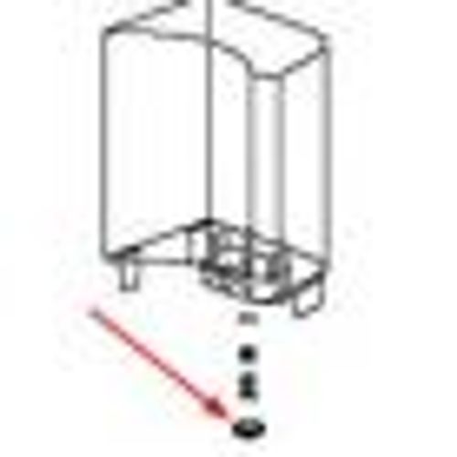 Joint De Reservoir Bco261b Bco264 Ec270 Ec400 Ec410 Ec430 Ec510 Expresso Delonghi Bco261b