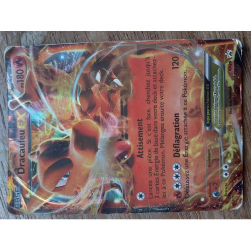 Carte Pokémon Dracaufeu Ex