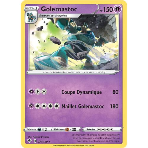 Golemastoc - 077/189 - Tenebres Embrasees