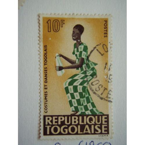 République Togolaise: Costumes Et Danses Togolaises_1966_Y&tn°500