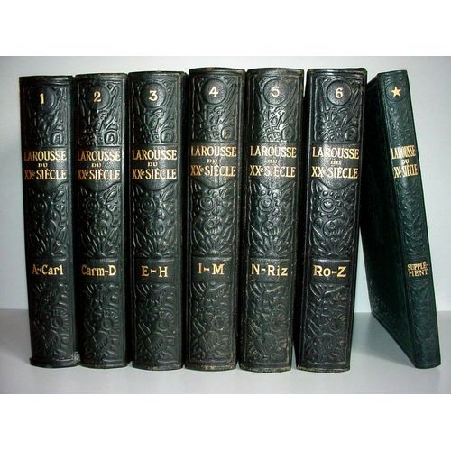 Larousse Du Xx° Siècle En Six Volumes