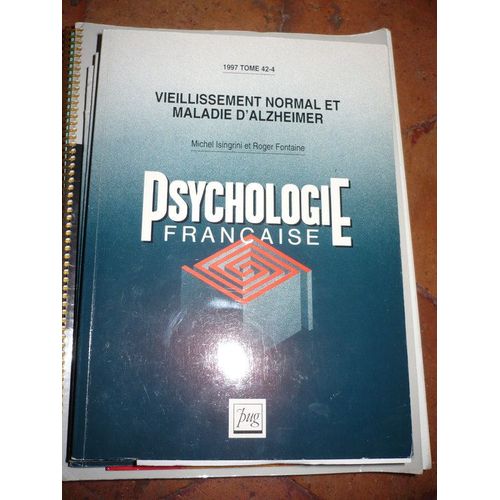 Psychologie Francaise Numero 42-4