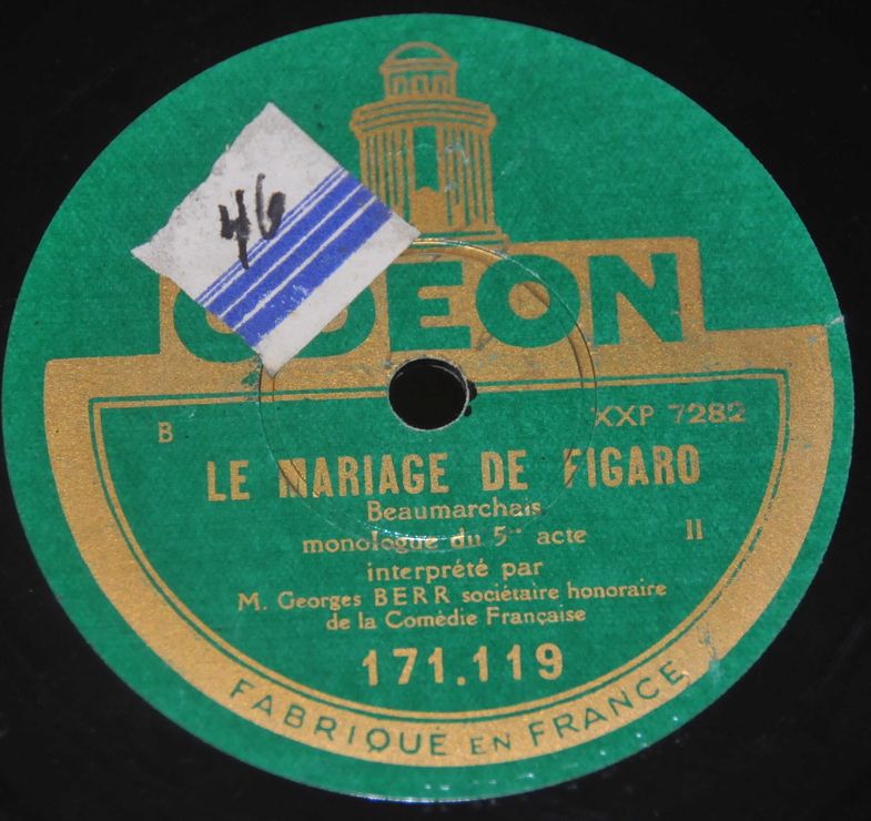 Le Mariage De Figaro (Beaumarchais)