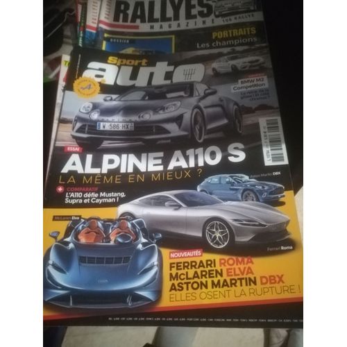 Sport Auto 695 De 2019 Audi R8 V10 Decennium,Alpine A110s,Toyota Gr Supra,Ford Mustang Gt,Porsche Cayman Gts,Jaguar F Type Project 7,Xe Sv Prject 8,Bmw M2 Competition,Nissan Gtr Nismo,Porsche Cayman