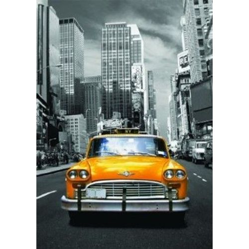Puzzle - New York - Taxi Jaune N°1 - 1000 Pièces