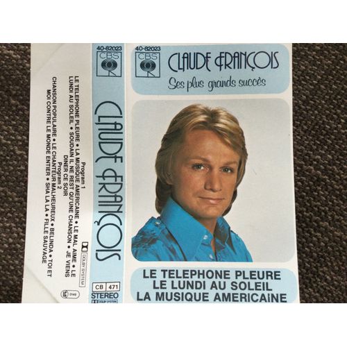 Claude François Ses Plus Grands Succès K7