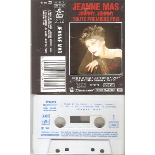 Jeanne Mas Johnny Johnny Cassette Audio