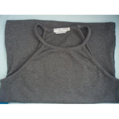 T Shirt Basic One Gris Anthracite Taille L
