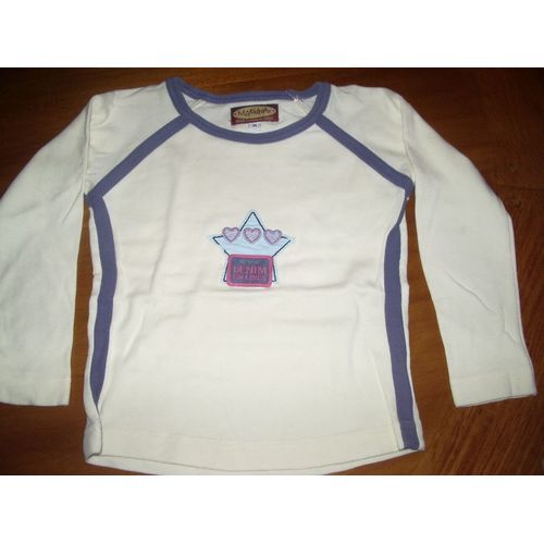 T-Shirt Milkshake 3 Ans Beige À Manches Longues