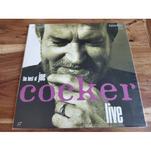 The Best Of Joe Cocker Live - Laser Disc