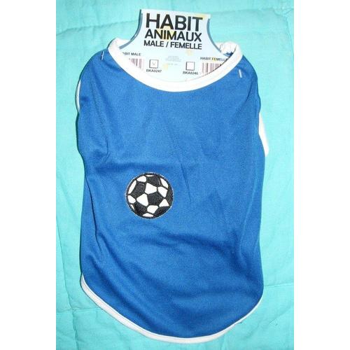 Manteau Pour Chien Sportif Foot 29 Cm