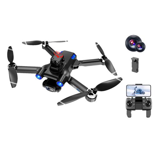S136 Mini Rc Drone Télécommande Sans Brosse Quadcopter Gps Pour Hélicoptère Fpv 1080p Laser Caméra D'évitement D'obstacles-Générique