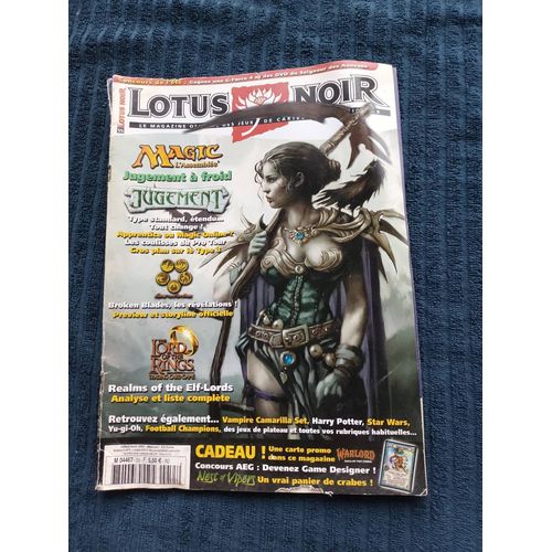 Mtg Magazine Lotus Noir No 55 Année 2002