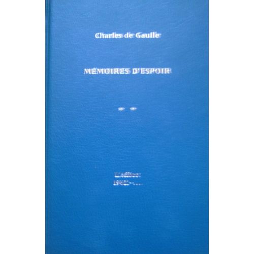 Mémoire D'espoir 1962 L'effort