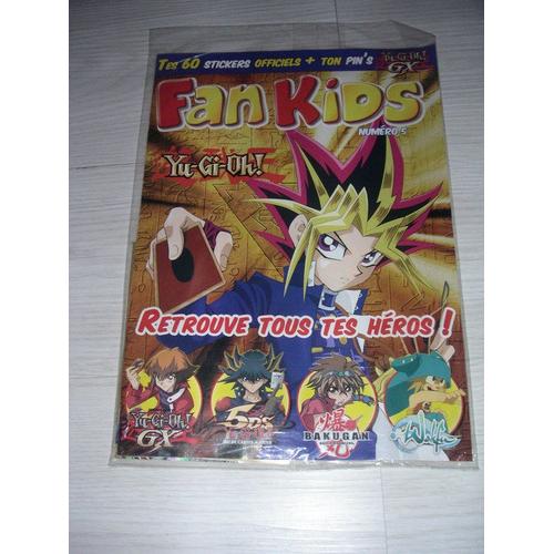 Fan Kids - Yu-Gi-Oh  N° 5 : Retrouve Tous Tes Héros