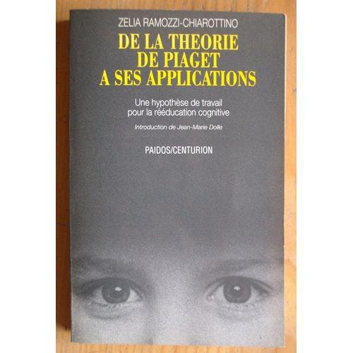 De La Th orie De Piaget Ses Applications Une Hypoth se De