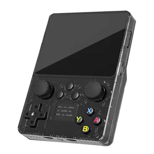 Console De Vidéo Portable Rétro Système Linux Écran Ips 3,5 Pouces Lecteur Vidéo De Poche Portable 128 Go Games Boy Gift-A