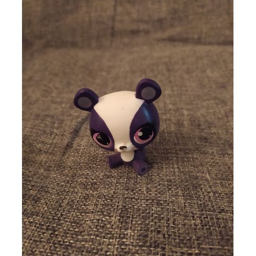 Petshop Panda Lps 3620 Blanc Violet Aux Yeux Rose
