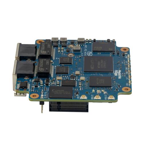 Pour Banana Pi -R3 Mini Carte Routeur Mt7986 Arm A53 2g Ddr4 8g Emmc Prise En Charge Wifi 6 Et 2 Ports 2,5 Gbe