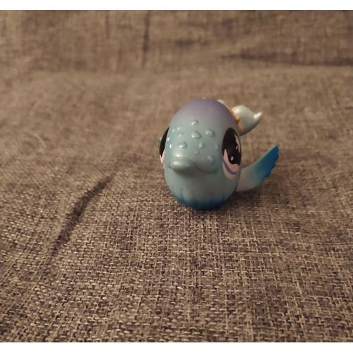 Petshop Lps #895 Baleine Bleu Étoile Orange