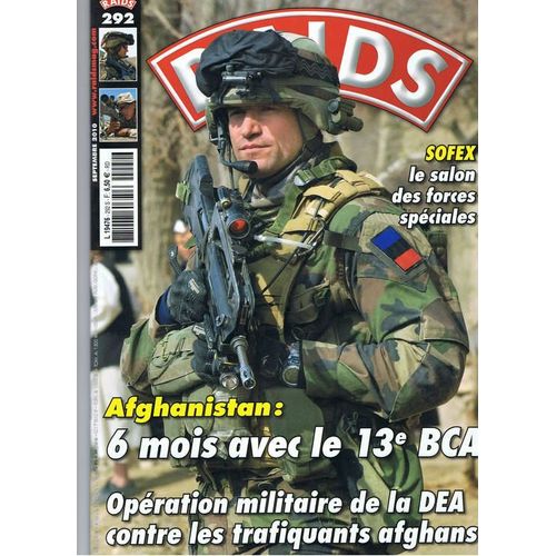 Raids  N° 292 : Afghanistan 6 Mois Avec Le 13è Bca