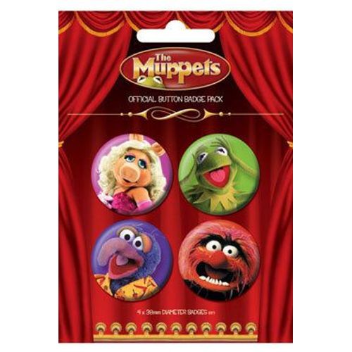Muppet Show Pack 4 Badges Yellow Submarine