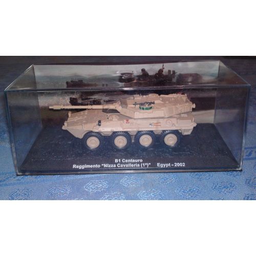 B1 Centauro Egypt 2002 Vehicule Militaire Miniature-Altaya