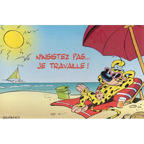 Le Marsupilami - N'insistez Pas Je Travaille - 1985 - Ref. 011 920