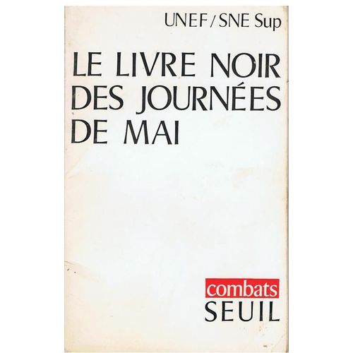 Le Livre Noir Des Journées De Mai