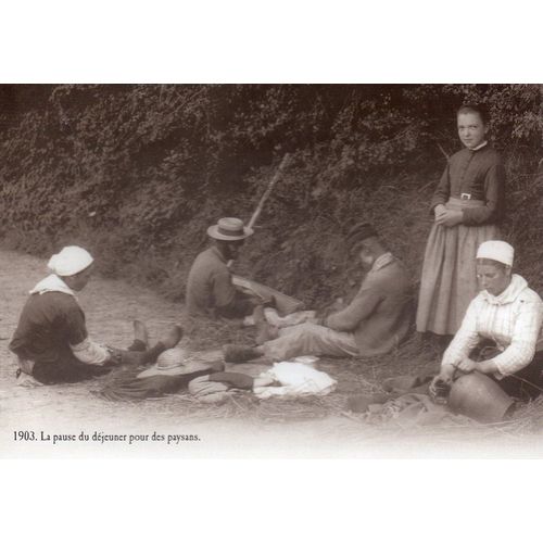 Métiers - La Pause Du Déjeuner Pour Des Paysans - 1985 - Ref. 011 999