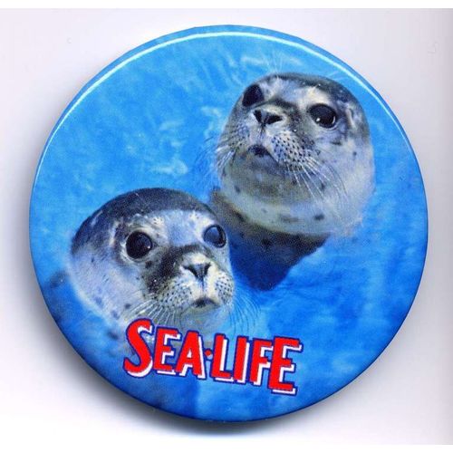 Badge Sea-Life Avec Phoques