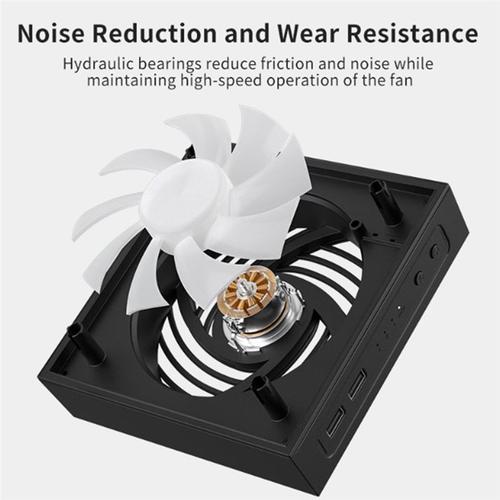 Pour Ventilateur De Refroidissement Avec Rgb Cool Light Xsx Console Anti-Poussière Multifonction Ventilateur De Refroidissement Pratique