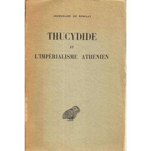 Thucydides Et L'impérialisme Athénien