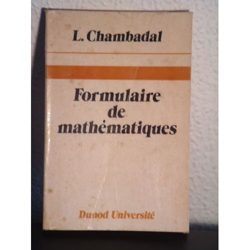 Formulaire De Mathématiques