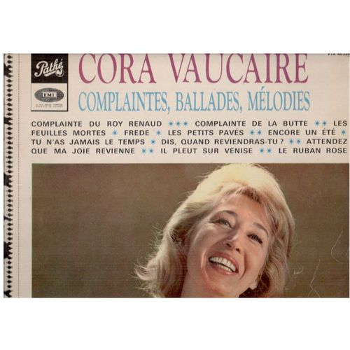 Complaintes, Ballades, Mélodies
