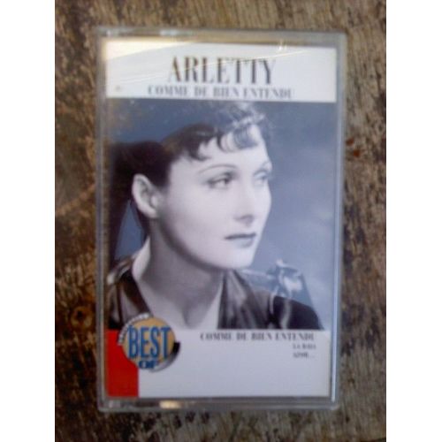 Arletty Comme De Bien Entendu - Cassette Audio