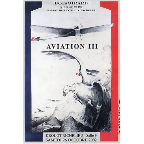 Drouot Aviation  N° 3 : Aviation : Aviation Militaire, Civile Et Commerciale, Affiches De Collection, Photographies, Livres, Manuels Techniques , Maquettes, Hélices, Conquête Spatiale