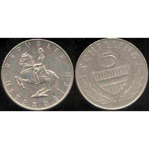 Pièce De 5 Schilling De 1969 Republik.Österreich