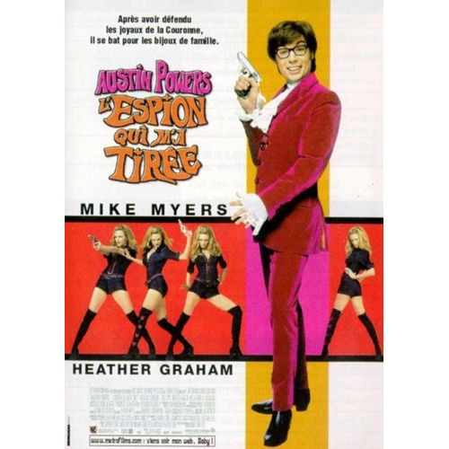 Affiche 54x40 Austin Powers L'espion Qui M'a Tirée