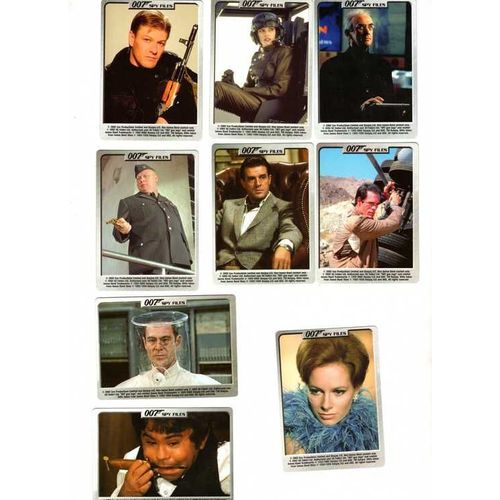James Bond Villains Trading Cards