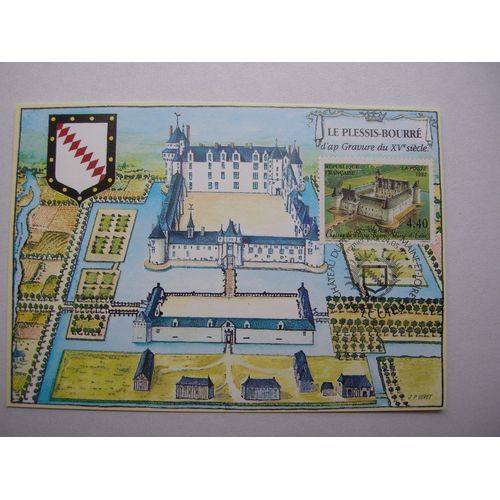 Carte 1er Jour Le Plessis Bourré