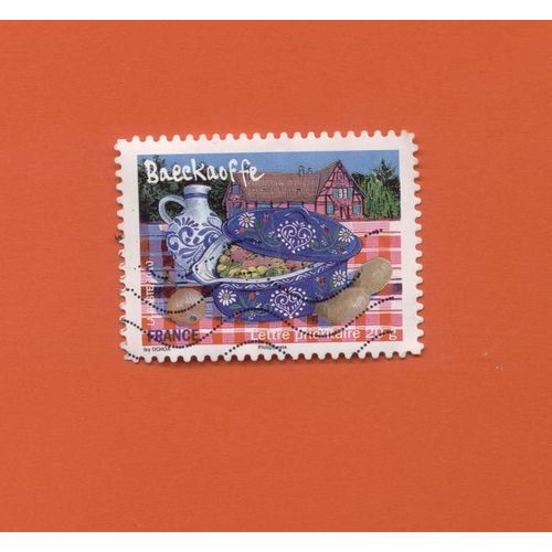 Timbre Oblitéré Used Stamp La France Comme J¿Aime Saveurs De Nos Régions Carnet N° 2 Baeckaoffe France 2010