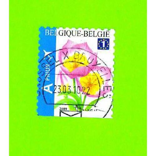 Timbre Oblitéré Used Stamp Sêlo Carimbado Sello Estampado A Prior 1 België - Belgique 2009