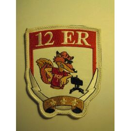 Insigne Tissu Brode 12 Eme Escadron Radar Rcaf