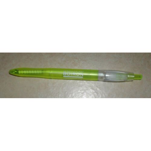 Stylo Publicitaire Advertising Pen Laboratoires Boiron Jaune France