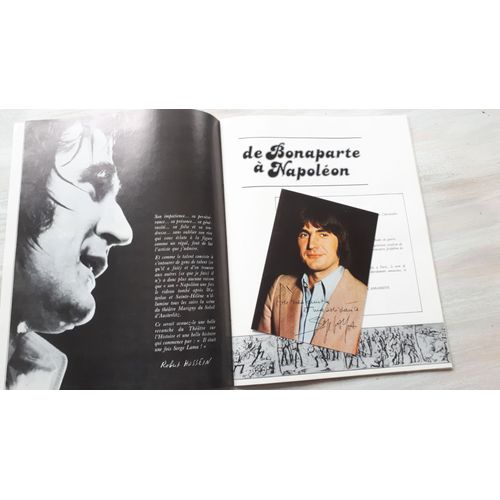 Autographe Serge Lama