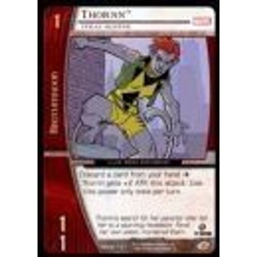 Carte Marvel Web Of Spiderman Msm 121 Thornn