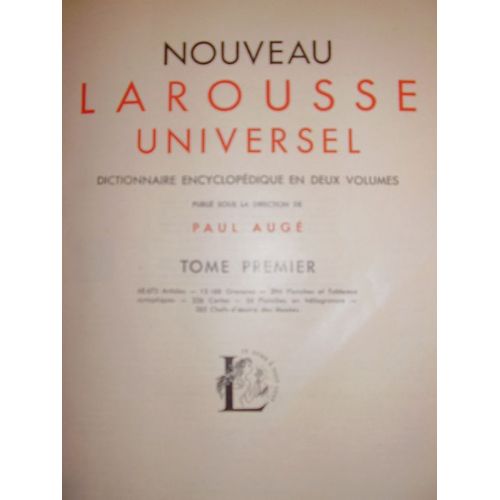 Nouveau Larousse Universel