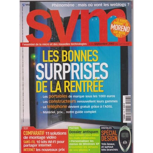 Svm N° 218 : Les Bonnes Surprises De La Rentrée