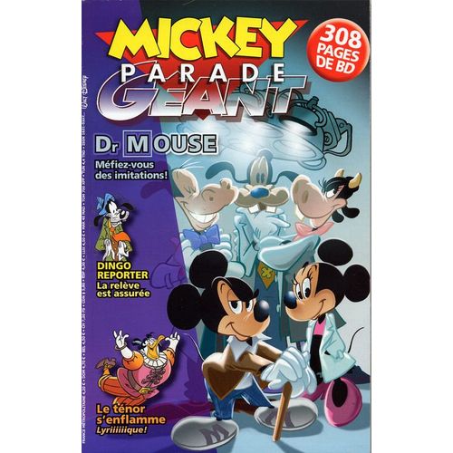 Mickey Parade Geant  N° 314 : Dr Mouse